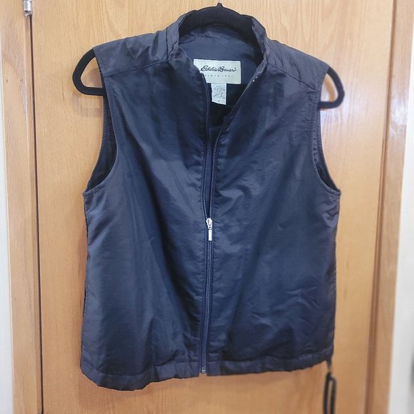 Eddie Bauer Lightweight Black Performance Vest Size Small EUC - Picture 1 of 6